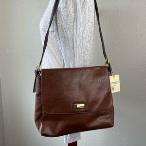 NWT Mondani Faux Leather Shoulder Bag